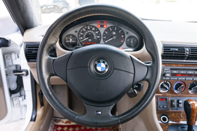 2000 BMW Z3 Coupe in Alpine White 3 over E36 Sand Beige