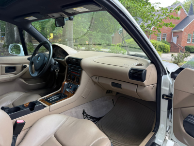 2000 BMW Z3 Coupe in Alpine White 3 over E36 Sand Beige