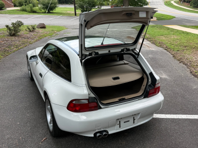 2000 BMW Z3 Coupe in Alpine White 3 over E36 Sand Beige