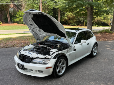 2000 BMW Z3 Coupe in Alpine White 3 over E36 Sand Beige