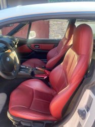 2000 BMW Z3 Coupe in Alpine White 3 over Tanin Red