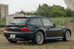 2001 BMW Z3 Coupe in Oxford Green Metallic over E36 Sand Beige