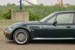 2001 BMW Z3 Coupe in Oxford Green Metallic over E36 Sand Beige