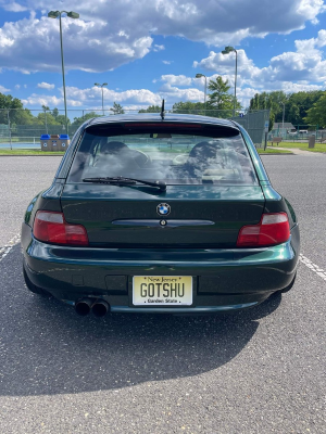 2001 BMW Z3 Coupe in Oxford Green Metallic over E36 Sand Beige