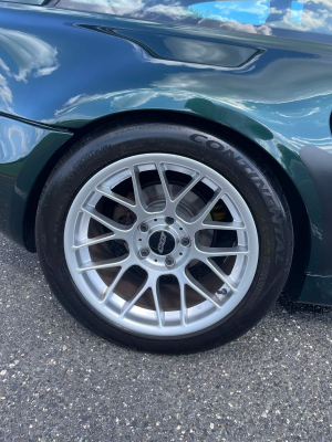 2001 BMW Z3 Coupe in Oxford Green Metallic over E36 Sand Beige