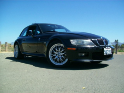 2001 BMW Z3 Coupe in Jet Black 2 over Extended Black