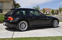 2001 BMW Z3 Coupe in Jet Black 2 over Extended Black