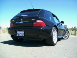 2001 BMW Z3 Coupe in Jet Black 2 over Extended Black