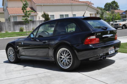2001 BMW Z3 Coupe in Jet Black 2 over Extended Black