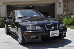 2001 BMW Z3 Coupe in Jet Black 2 over Extended Black