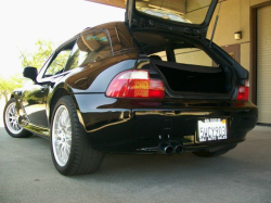 2001 BMW Z3 Coupe in Jet Black 2 over Extended Black