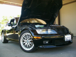 2001 BMW Z3 Coupe in Jet Black 2 over Extended Black