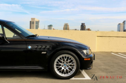 2001 BMW Z3 Coupe in Jet Black 2 over Extended Black