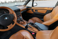 2001 BMW Z3 Coupe in Cosmos Black Metallic over Extended Walnut