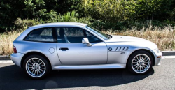 2001 BMW Z3 Coupe in Titanium Silver Metallic over Black