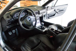2001 BMW Z3 Coupe in Titanium Silver Metallic over Black