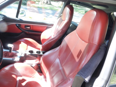 2001 BMW Z3 Coupe in Titanium Silver Metallic over Tanin Red