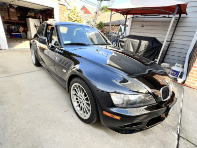 2001 BMW Z3 Coupe in Jet Black 2 over Black