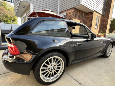2001 BMW Z3 Coupe in Jet Black 2 over Black