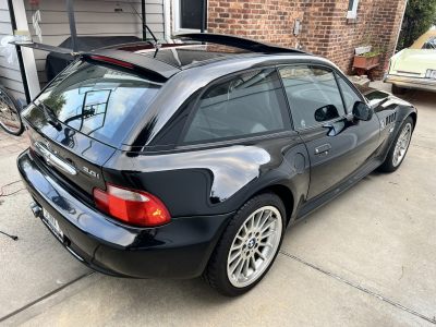 2001 BMW Z3 Coupe in Jet Black 2 over Black
