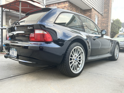2001 BMW Z3 Coupe in Jet Black 2 over Black