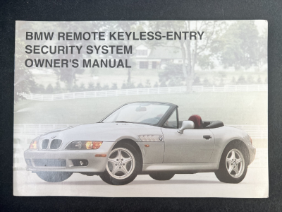 2001 BMW Z3 Coupe in Jet Black 2 over Black