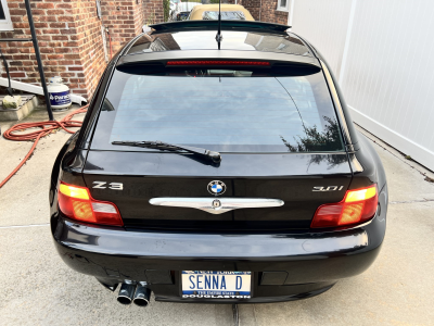 2001 BMW Z3 Coupe in Jet Black 2 over Black