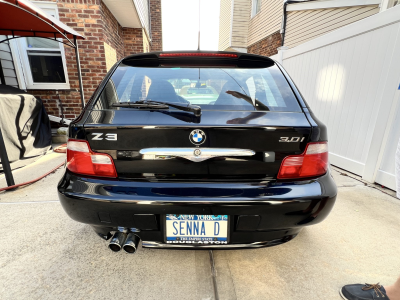 2001 BMW Z3 Coupe in Jet Black 2 over Black