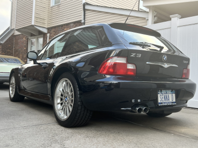 2001 BMW Z3 Coupe in Jet Black 2 over Black