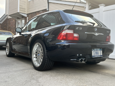 2001 BMW Z3 Coupe in Jet Black 2 over Black