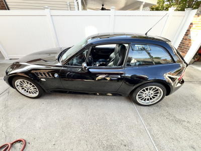 2001 BMW Z3 Coupe in Jet Black 2 over Black