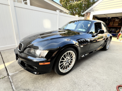 2001 BMW Z3 Coupe in Jet Black 2 over Black
