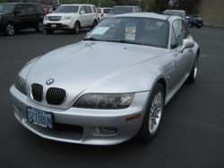 2001 BMW Z3 Coupe in Titanium Silver Metallic over Black