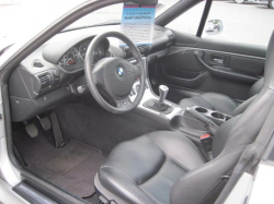 2001 BMW Z3 Coupe in Titanium Silver Metallic over Black