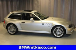 2001 BMW Z3 Coupe in Titanium Silver Metallic over Black