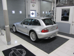 2001 BMW Z3 Coupe in Titanium Silver Metallic over Black