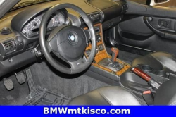 2001 BMW Z3 Coupe in Titanium Silver Metallic over Black