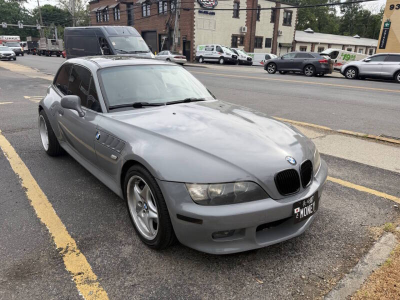 2001 BMW Z3 Coupe in Titanium Silver Metallic over Black