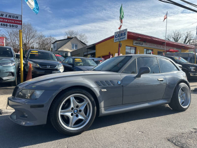 2001 BMW Z3 Coupe in Titanium Silver Metallic over Black