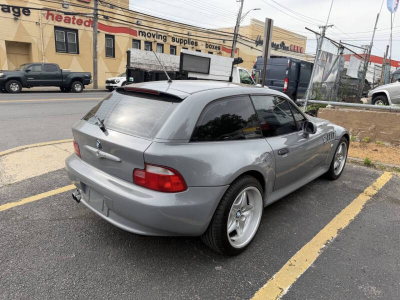 2001 BMW Z3 Coupe in Titanium Silver Metallic over Black