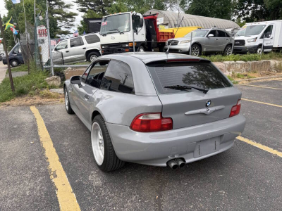 2001 BMW Z3 Coupe in Titanium Silver Metallic over Black