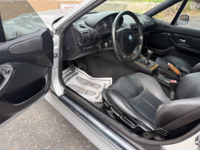 2001 BMW Z3 Coupe in Titanium Silver Metallic over Black