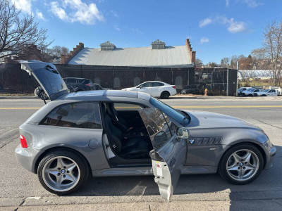 2001 BMW Z3 Coupe in Titanium Silver Metallic over Black