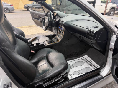 2001 BMW Z3 Coupe in Titanium Silver Metallic over Black