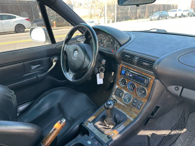 2001 BMW Z3 Coupe in Titanium Silver Metallic over Black