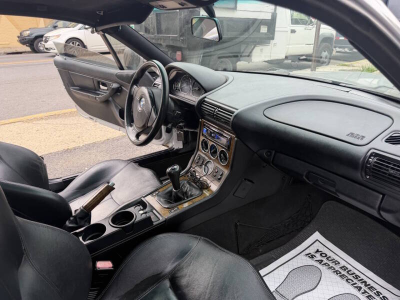 2001 BMW Z3 Coupe in Titanium Silver Metallic over Black