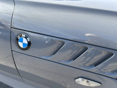 2001 BMW Z3 Coupe in Titanium Silver Metallic over Black