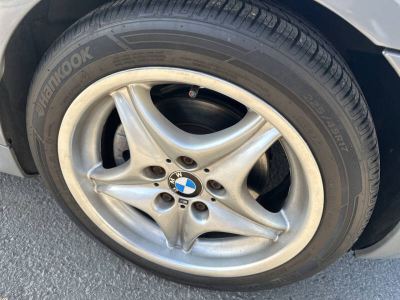 2001 BMW Z3 Coupe in Titanium Silver Metallic over Black