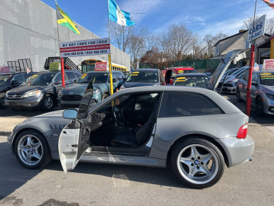 2001 BMW Z3 Coupe in Titanium Silver Metallic over Black