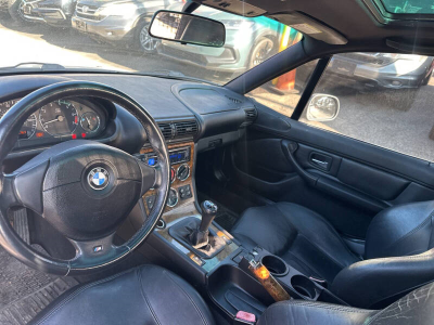 2001 BMW Z3 Coupe in Titanium Silver Metallic over Black